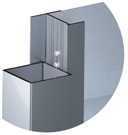 Trapezlamelle für UT-Profil