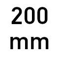 Laufrollen mit Ø 200 mm