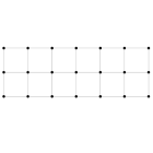 Grüne Wand 1 m × 3 m
