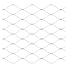 Edelstahlseilnetze mit einer Maschenweite von 60 × 104 mm