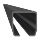 Schwarze C-Profile – Fe