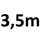 Durchfahrtsbreite bis 3,5 m
