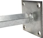 Pfostenschuh mit verstellbarer Mutter 
