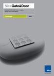 NICE-Katalog für Antriebe und Automatisierung 2012
