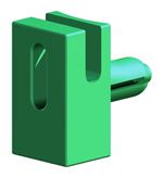 Einschlagbarer Maschendraht-Halter