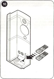 6. Stellen Sie die Adressierungsbrücken entsprechend der Position der Lichtschranken am Installationsort gemäß der Tabelle ein. 6. Stellen Sie die Adressierungsbrücken entsprechend der Position der Lichtschranken am Installationsort gemäß der Tabelle ein.