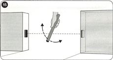 11. Testen Sie die Lichtschranken. Wenn ein Problem auftritt, gehen Sie gemäß der Fehlerdiagnose vor 11. Testen Sie die Lichtschranken. Wenn ein Problem auftritt, gehen Sie gemäß der Fehlerdiagnose vor