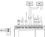 Verdrahtung der MC424L ohne Standby-Modus und mit Fototest Verdrahtung der MC424L ohne Standby-Modus und mit Fototest