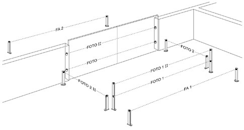 Anschluss der Lichtschranke bei einem Drehtor Anschluss der Lichtschranke bei einem Drehtor
