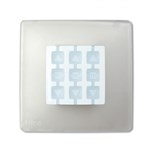 NICE NiceWay Opla Opla-S WST quadratische Tasterabdeckung, Farbe Transparent