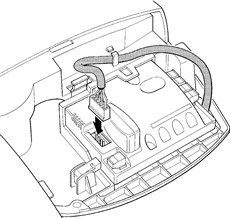 4. Stecken Sie den Stecker in die Steuerung