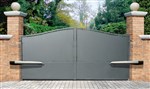 Montagebeispiel für den NICE-Toona-Antrieb Montagebeispiel für den NICE-Toona-Antrieb