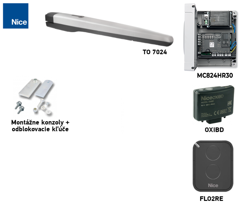 Antriebsset NICE Toona 7 TO7024