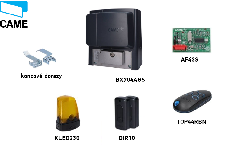 CAME BX704AGS-Set