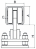 Querschnitt des C-Profils