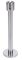 Wandflansch mit M8-Gewinde, Länge 120 mm, für 2 Edelstahlseile mit 4 mm Durchmesser, Edelstahl AISI304