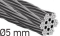 Edelstahlseil Ø5mm